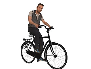 骑<em>自行车</em>的人精细人物模型(8)